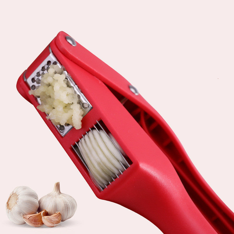 Multifunctional Kitchen Tool Slicer Garlic Press