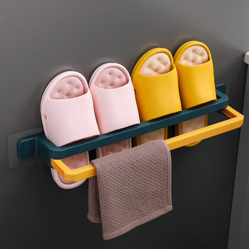 Pull-out Shoe Rack Multi-purpose Towel Bar