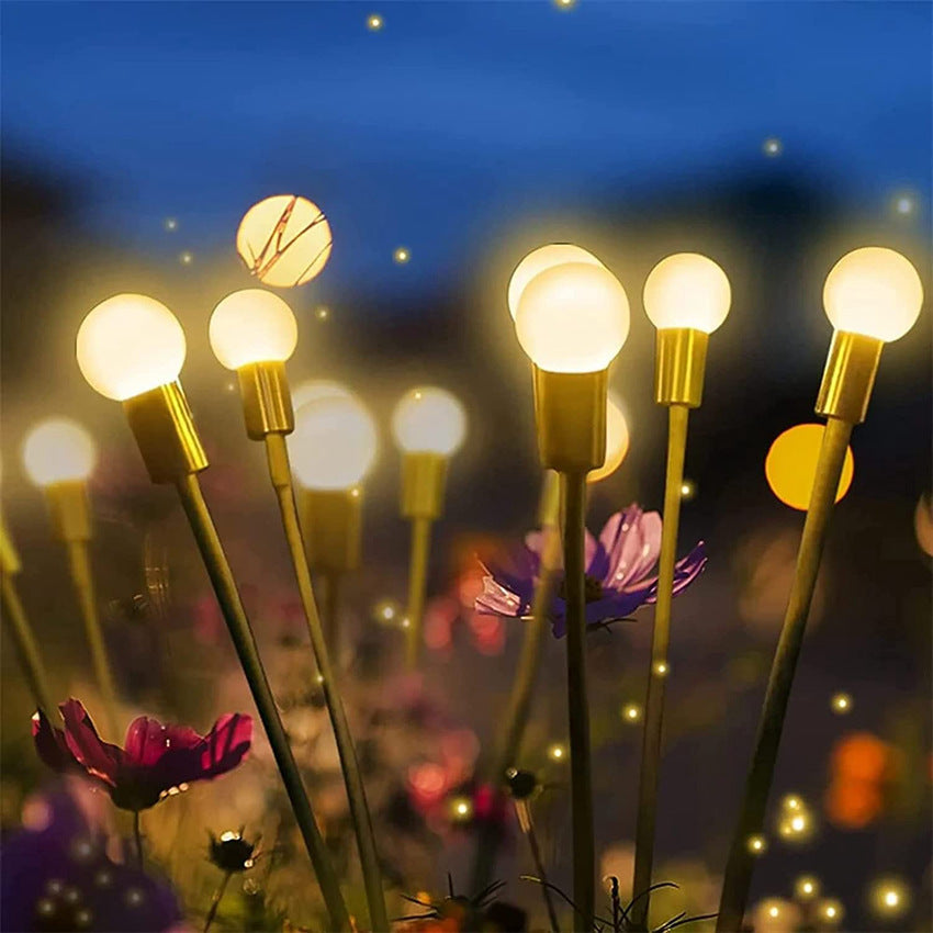 Solar Firefly Lights Outdoor Garden Decor