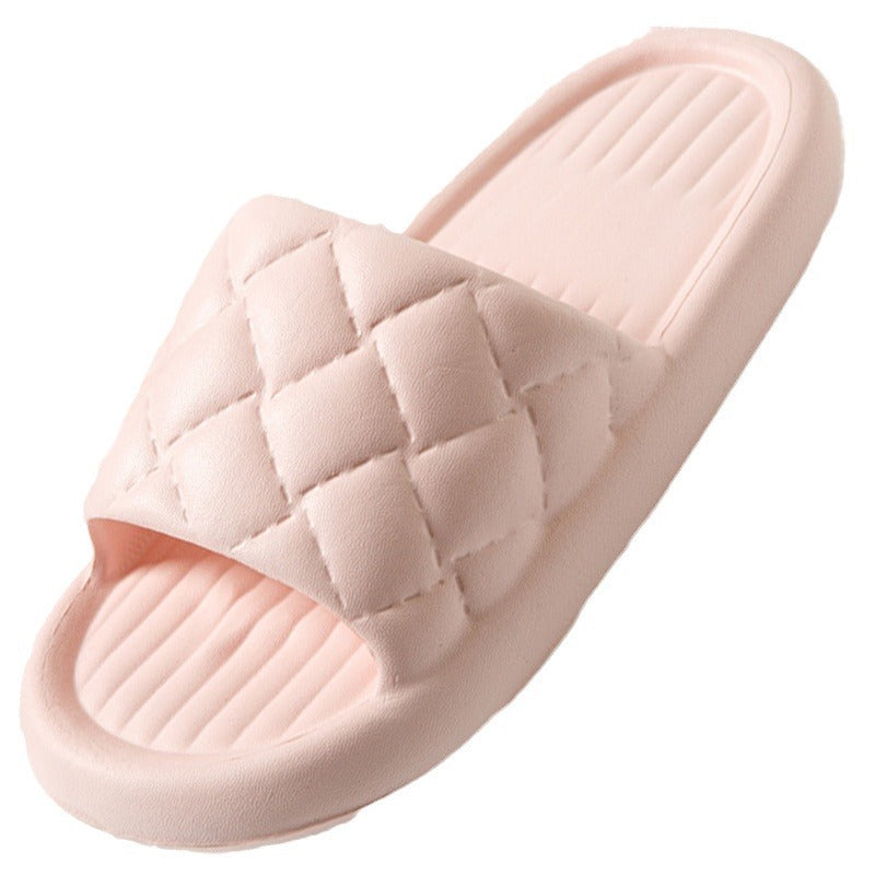 -slip Floor Bathroom Slipper Lightweight Simple House Shoes