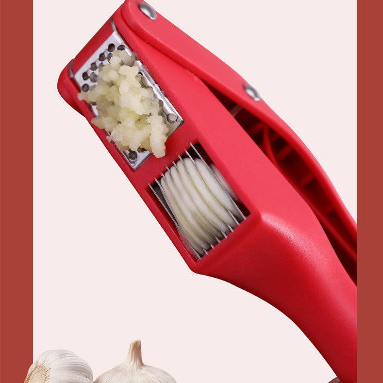 Multifunctional Kitchen Tool Slicer Garlic Press